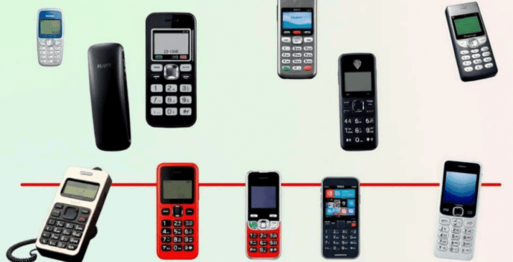 história do celular