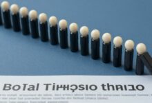 Uma fileira de dominós coloridos caindo, simbolizando a reação em cadeia de uma bolha financeira causada pela teoria do maior tolo.