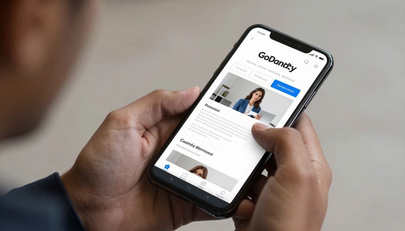 GoDaddy: app para criar site e domínio de forma simples